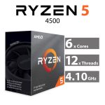 AMD RYZEN 5 4500 6-Core 3.8 GHZ