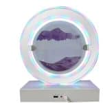 3D QuickSand LED Moving Sand Art Lamp with Bluetooth Speaker